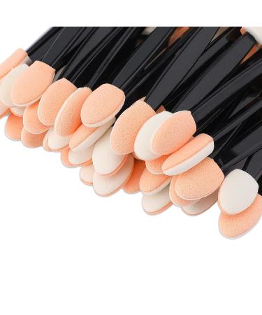 Buy G2plus 50-Piece Disposable Eyeshadow Applicator Set - Dual-Sided Sponge Brushes for Perfect Eyeshadow Application - Beige - Buy Online on GoSupps.com