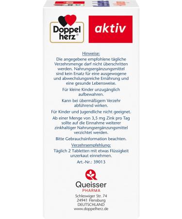 Doppelherz Silica + Collagen & Biotin | 60 Tablets for Healthy Skin & Hair - International Shipping - Buy Online on GoSupps.com