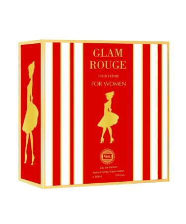 Hybrid & Company Women Glam Girl Rouge Eau De Parfum Natural Spray Vaporisateur 3.4 Fl Oz GLAM GIRL ROUGE 3.4 Fl Oz (Pack of 1) - Buy Online on GoSupps.com