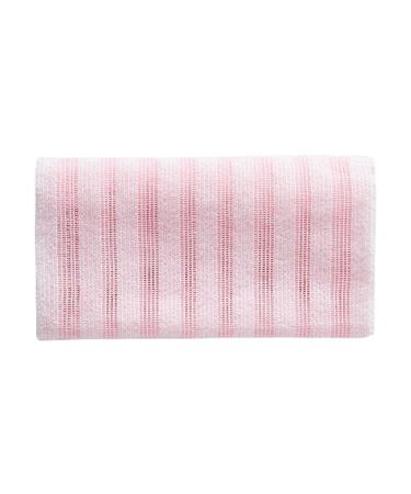 Serviette de gommage pour le corps | Longue d barbouillettes de douche Pour enlever les peaux mortes frotter masser masser femmes hommes personnes g es spa la maison toutes les peaux Rose