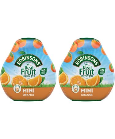 Robinsons Mini 2-Flavour Bundle - Apple & Blackcurrant, Orange - No Added Sugar, Low Calorie 4 x 66ml - Buy Online on GoSupps.com