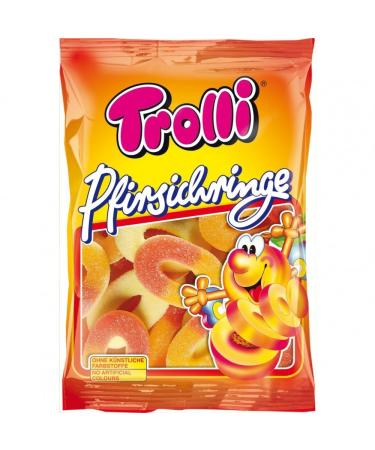 Trolli Trolli - Peach rings (Pfirsichringe) | Total weight 200 g