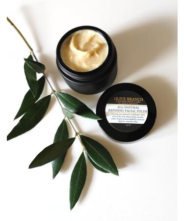 Olive Branch Natural Body Care: All-Natural Refining Facial Polish (scrub)