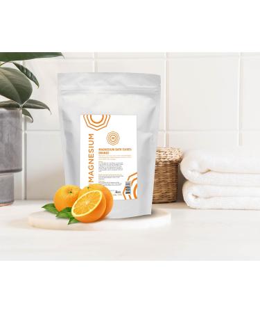 Bath Flakes with Orange Essential Oil - 2.2lbs for Joint & Muscle Relief | Radiant Skin | International Shipping - Buy Online on GoSupps.com
