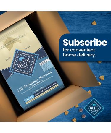 Blue Buffalo Life Protection Formula Small Bite Chicken & Brown Rice 11.7kg Large Bag Small Bite Chicken - Buy Online on GoSupps.com