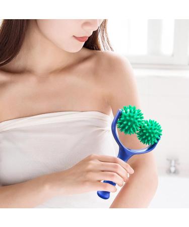 Buy Tarkdak 2 Massage Balls Scooter - Self-Massage Roller for Back Legs Feet & Hands - Fascia Relief | International Shipping Available - Buy Online on GoSupps.com