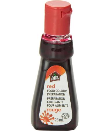 Club House Food Colour Preparation Red 28ml - Buy Online on GoSupps.com