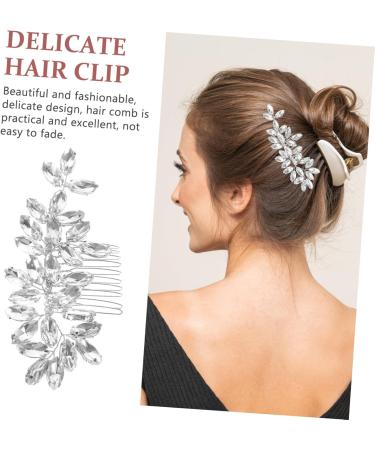 Beaupretty Crystal Hair Accessories Hair Barrettes Hair Clip Wedding Decor Wedding Hair Accessories Tiara Rhinestone Bobby Pins Rhinestone Hair Bride Rhinestones Zinc Alloy - Buy Online on GoSupps.com