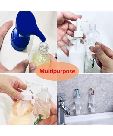 2oz Travel Bottles with Keychain - Leakproof Squeeze Bottles 10PC Set - Buy Online on GoSupps.com