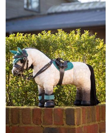 LeMieux Toy Pony Fly Hood for Toy Pony - Handmade Crochet - Super Soft - 3 Years + - Gift for Kids - Pacific - Buy Online on GoSupps.com