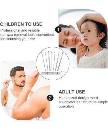 Ear Wax Cleaner Tool Set | Innovative Ear Scoop & Picker Kit with Storage Box | Gentle Ear Cleaning Tools for Men, Women & Adults | Ear Wax Removal Gift Set - Buy Online on GoSupps.com