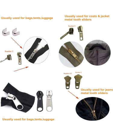 Zipper Repair Kit with Install Pliers Tool by DmHirmg - All-in-One Zipper Replacement Pack for Instant Fixes - Buy Online on GoSupps.com