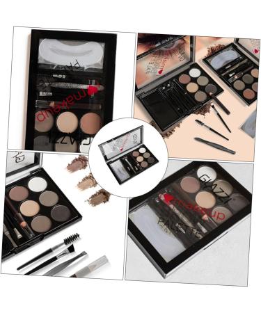 Healvian 1 Set Eyebrow Powder Set Eyebrow Shaping Cosmetics Girl Makeup Accessory Eyebrow Shaping Powder Abs - Buy Online on GoSupps.com