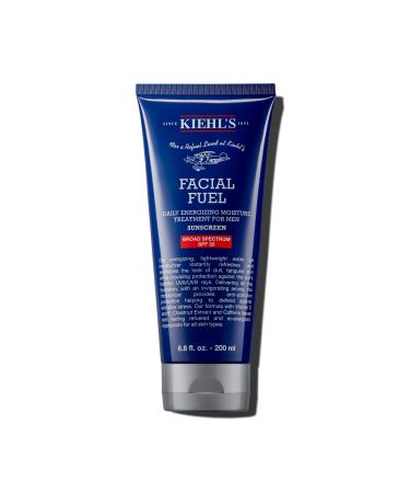 Kiehl's Facial Fuel Moisturizer with SPF 20 for Men Energizing Face Moisturizer for Dull Skin Non-Greasy Feel Hydrating Lotion and Broad Spectrum Sunscreen with Caffeine Vitamin C & Vitamin E 6.8 Fl Oz / 200 ml