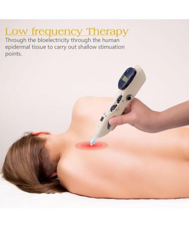 iVolconn Pain Relief Electric Acupuncture Pen Therapy Device Nerve And Acupoints Detector Muscle Stimulator - Buy Online on GoSupps.com