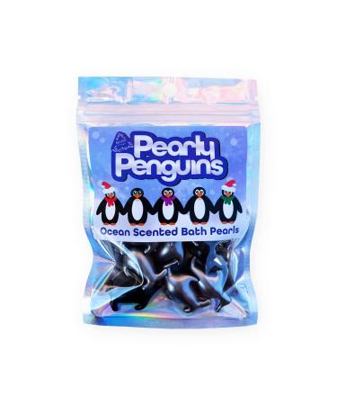 Pearly Penguins. Ten Jasmine Scented Bath Pearls. Ideal Penguin Themed Gift Christmas Themed Gift. Advent Calendar Filler Secret Santa Gift. Ocean Penguins