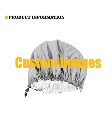 KUILIUPET Night Satin Bonnet - Sunflowers Pattern | Premium Elastic Band for Comfortable Sleep - Women's Shower Cap and Headwear - Buy Online on GoSupps.com