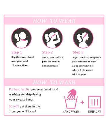 10-Piece Button Headbands - Non-Slip Elastic Ear Protection Holder for Women | Lively Color Head Wrap for Yoga and Sports - Buy Online on GoSupps.com