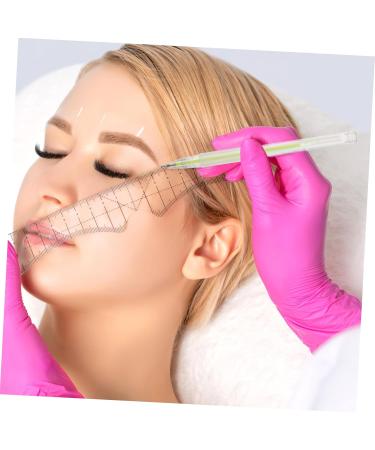 NULYLU 5pcs Beauty Spot Eyebrow Pen White Brow Mapping Pen Fluorescent Green Pen Pen Plastic - Buy Online on GoSupps.com