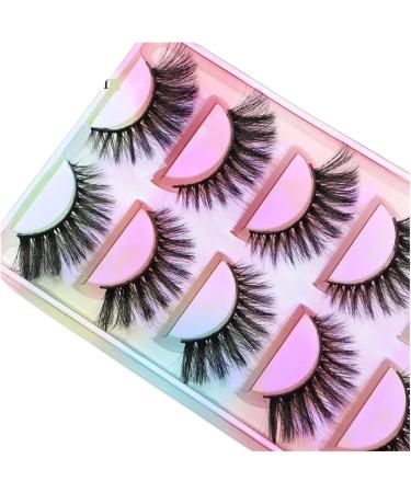 UAMOU Mink Lashes Bulk 5 Pair Natural Long Faux Cils Cilios Mink 3D False EyeLashes Makeup Fluffy Eye Lashes maquillaje Cheerfully (Color : G401 Size : 2 BOXES (10 pairs)) - Buy Online on GoSupps.com