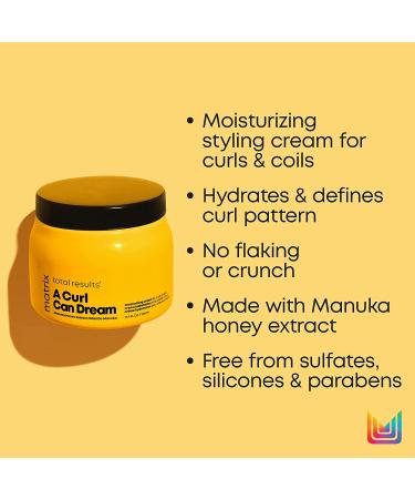 MATRIX A Curl Can Dream Moisturizing Leave-in Cream - 16.9 Fl Oz | Defines & Moisturizes Curls | For Curly & Coily Hair - Buy Online on GoSupps.com