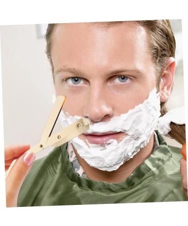Minkissy Men's Razor Shaving Catcher - Safe Manual Facial Razor & Bartschneider for Perfect Shave - Buy Online on GoSupps.com
