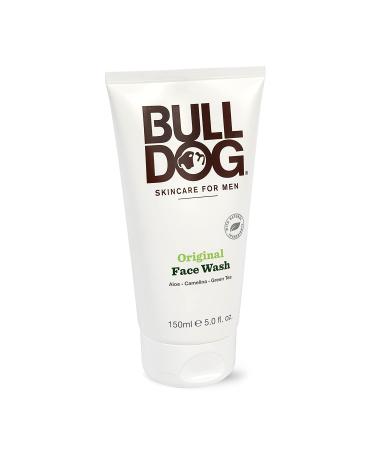 Bulldog Mens Skincare: Original Face Wash & Scrub 5 Oz â€“ Gentle Cleanse - Buy Online on GoSupps.com
