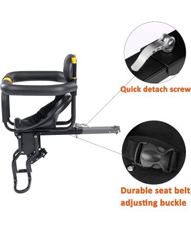 Innolife Kids Bike Seat | Front Mounted Child Bike Seat for 8M - 6Y Children - Buy Online on GoSupps.com