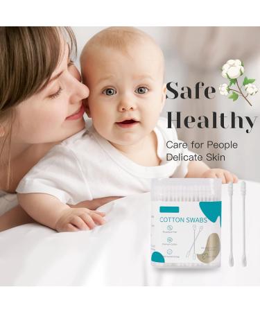 MEIPO Spiral Head & Ear Spoon Cotton Swab Buds (4Pack-800pcs) - Gentle Makeup Removal & Ear Cleaning - Buy Online on GoSupps.com