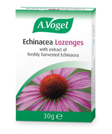A.Vogel Echinacea Lozenges | Extract of Freshly Harvested Echinacea | Blend of Other Herbs | Suitable for Vegetarians | 30g 30g (pack of 1)