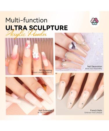 SSProAcryl Long-Lasting Nude Acrylic Powder: Smooth & Healthy Keratin Acrylic Nail Powder 2024 Ultra-High Blend Tech Professional Powder for Beginner Nail Extension & 3D Carving Home Travel - Buy Online on GoSupps.com