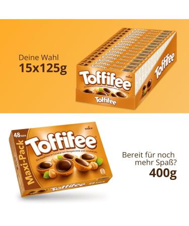 Buy Toffifee Hazelnut Chocolate - 15 x 125g | International Shipping Available - Buy Online on GoSupps.com