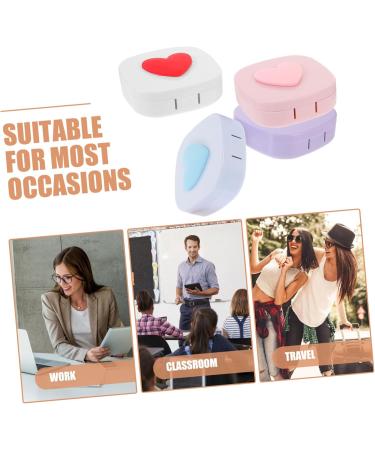 Buy Healeved Contact Lens Case - Stylish Square Organizer for Clinging Glasses | Durable & Compact Contact Lens Holder - Buy Online on GoSupps.com
