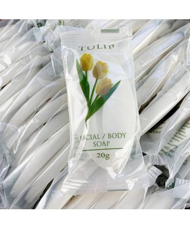 TULIP 108 Count Spa Soap 0.7oz Individually Wrapped - Freshly Scented Travel Size Body Soap in Bulk for Hotels - Buy Online on GoSupps.com