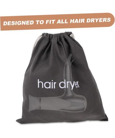 Healeved 8 Pcs Hair Dryer Storage Bag Travel Toiletry Containers Blow Dryer Bag Make up Travel Bag Canvas - Buy Online on GoSupps.com