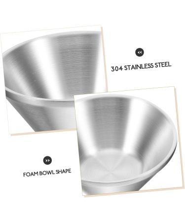 Iwowhero Stainless Steel Shaving Bowl | Reusable Razor Shell | Men's Shaving Accessories - Buy Online on GoSupps.com