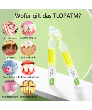 Tlopa Ampoule Toothpaste & Serum - 3V Fruit Acid Whitening Tartar Removal - 10 PCs Cardboard | International Shipping Available - Buy Online on GoSupps.com