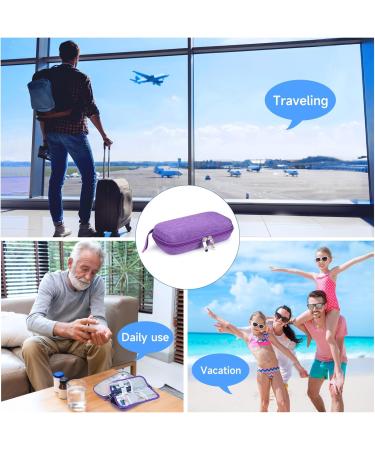 Youshares Insulin Cooling Bag - Travel Etui for Diabetics | Eva K hlbox with 2 Cooling Packs - Perfect for Glucose Meters Epipen & Insulin Pen - Purple Y8-Lila - Buy Online on GoSupps.com