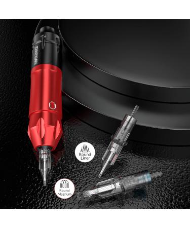 Wormhole Tattoo Kit - Professional Machine, Cartridge Needles, Power Supply - for Artists and Beginners | WTK157 - Buy Online on GoSupps.com