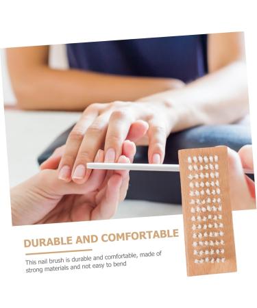 Beatifufu 1pc Nail Dust Brush Toenail Brush Kits Toenail Cleaning Brush Face Tool Square Tool Cleaning Scrubber Nail Cleaner Brush Under Nail Cleaner Tool Nail Clean up Brush - Buy Online on GoSupps.com