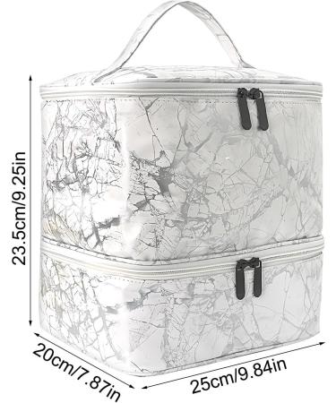  tui ongles pour vernis ongles - Rangement double de manucure de grande capacit l ger et l ger pour lampe de voyage portable As - Image Consulte la descripci n Voir description - Buy Online on GoSupps.com