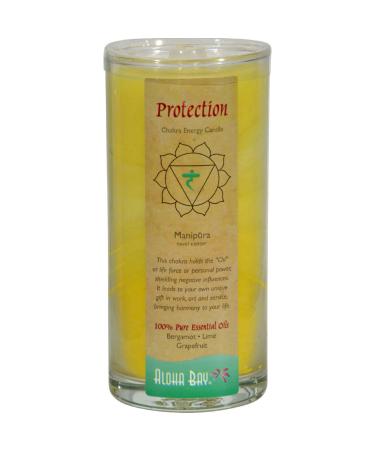 Aloha Bay Chakra Candle Jar Protection - 11 oz