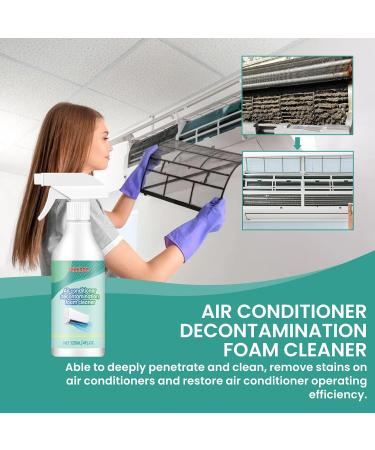 Generic No Wash Air Conditioner Coil Cleaner Spray - Heavy Foam Detergent for Effective AC Cleaning | Household AC Maintenance (1 Pc - Buy Online on GoSupps.com