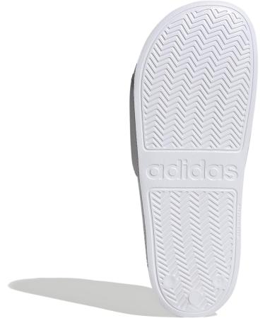 Buy adidas Unisex Adilette Shower Logo Slide Sandal - 42 EU | Ftwr White & Core Black | International Shipping - Buy Online on GoSupps.com