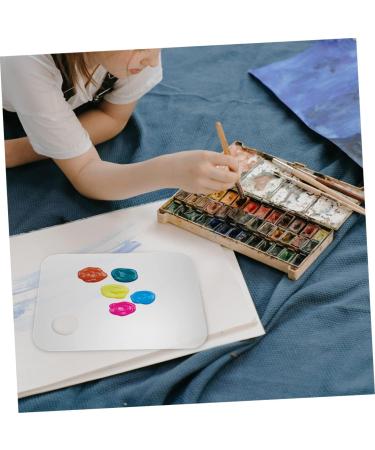 FRCOLOR 3 Sets Color Palette - Makeup Mixing Tray & Spatula | Stainless Steel Acrylic Palettes for Professional Beauty & Foundation - Buy Online on GoSupps.com