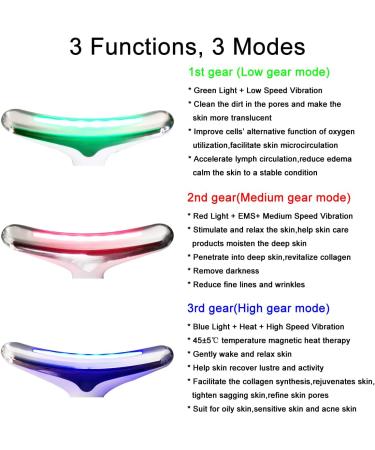 IOBTY 3-in-1 Face Massager for Women and Men - Anti Wrinkle & Aging Facial Massage Kit with 3 Modes for Skin Care - Buy Online on GoSupps.com