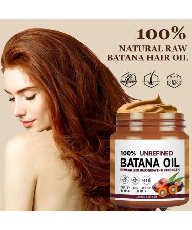 Batana Oil For Hair Growth Raw Batana Oil Batana Oil Organic for Hair and Scalp Pure Natural Batana Oil For Healthy Hair Hair Butter with Raw Batana Oil Promotes Hair Strength (1PC) - Buy Online on GoSupps.com