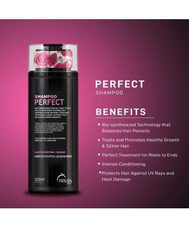 Truss Perfect Shampoo - Promotes Healthy Hair Growth | For All Hair Types | Silky Treatment from Roots to Ends | Ph Balanced - Buy Online on GoSupps.com