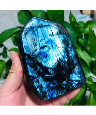 Natural Crystal Rough Natural Crystal Rough Specimen 200g-2100g Natural Flashy Labradorite Quartz Crystal Stonefor Display 1PCStone (Color : 1520g-1620g 1pc) - Buy Online on GoSupps.com