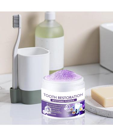 Buhygn Tooth stain remover powder toothpaste powder for whitening refreshing dental care natural formula refreshing and minty taste 50 g for removing and brightening stains - Buy Online on GoSupps.com